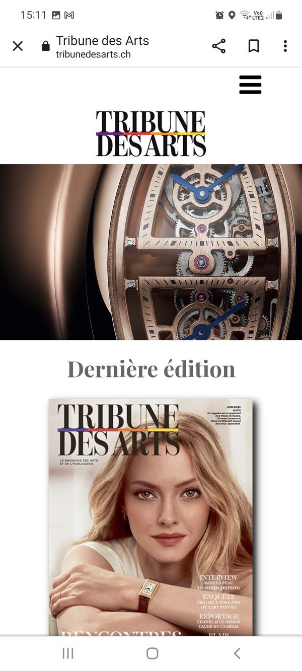 reportage LV horlogerie